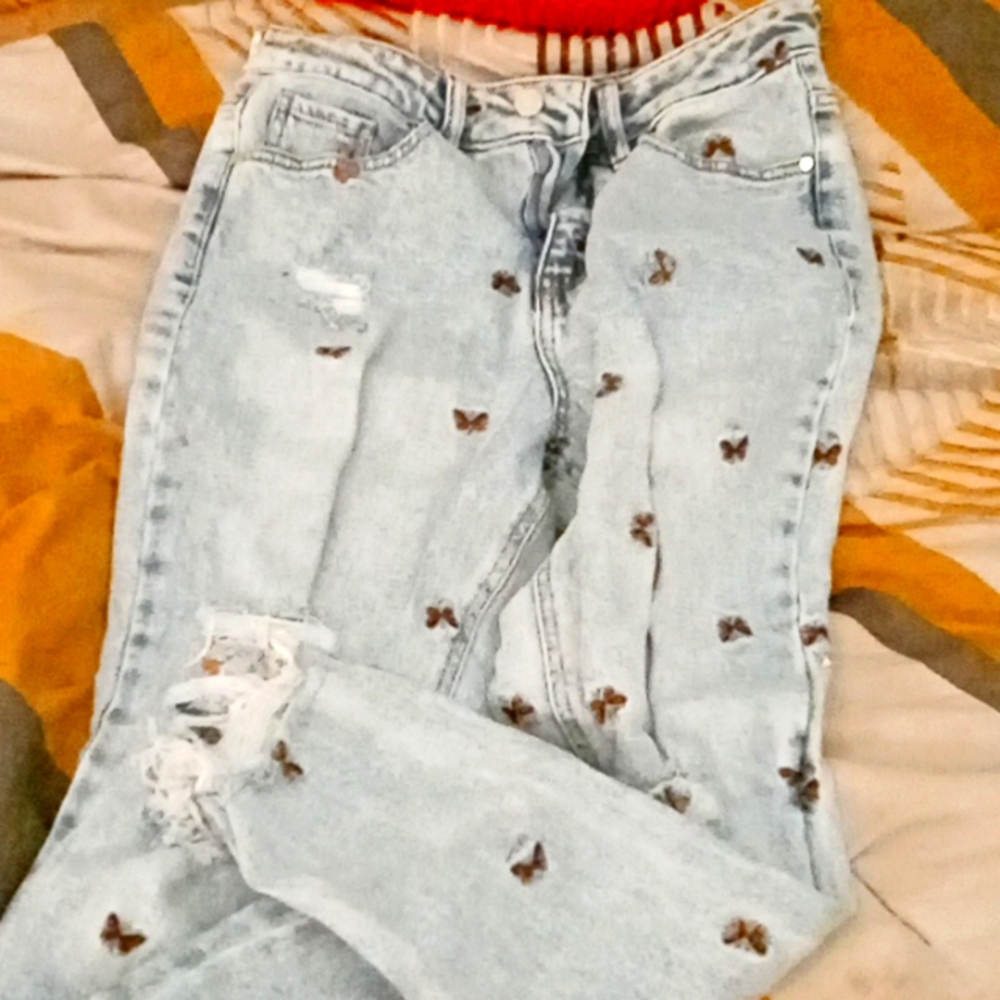 Butterfly jeans